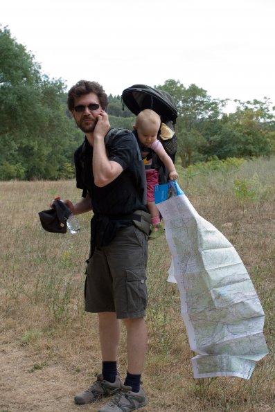 Mais, non, papa, on n'est pas perdu!