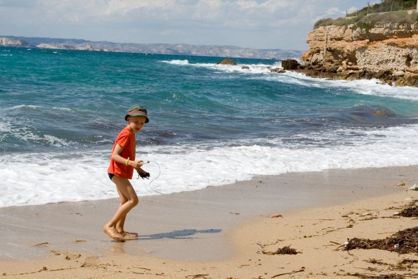 Cerbère à la plage