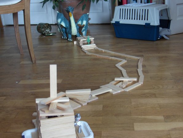 Je fais des décors de cinéma !