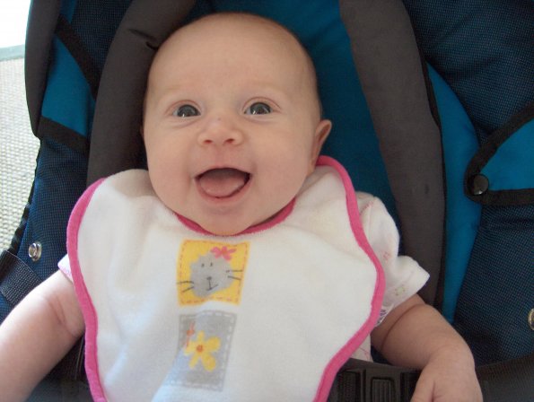 Je sais faire des sourires