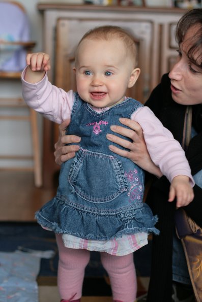 Bébé debout ! 
