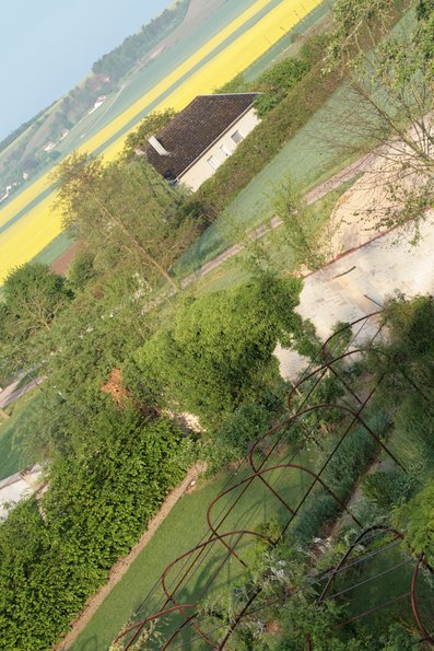 Vue de la chambre d'hôtel